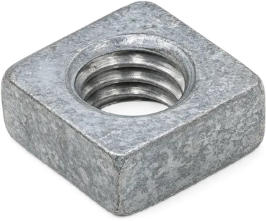 Tuerca cuadrada, pieza de referencia